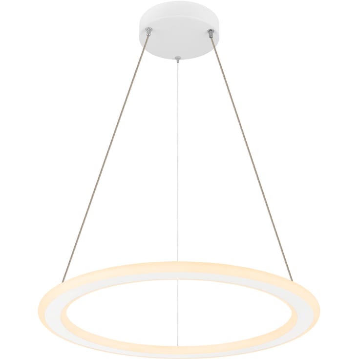 SLV One Flat pendel, hvid