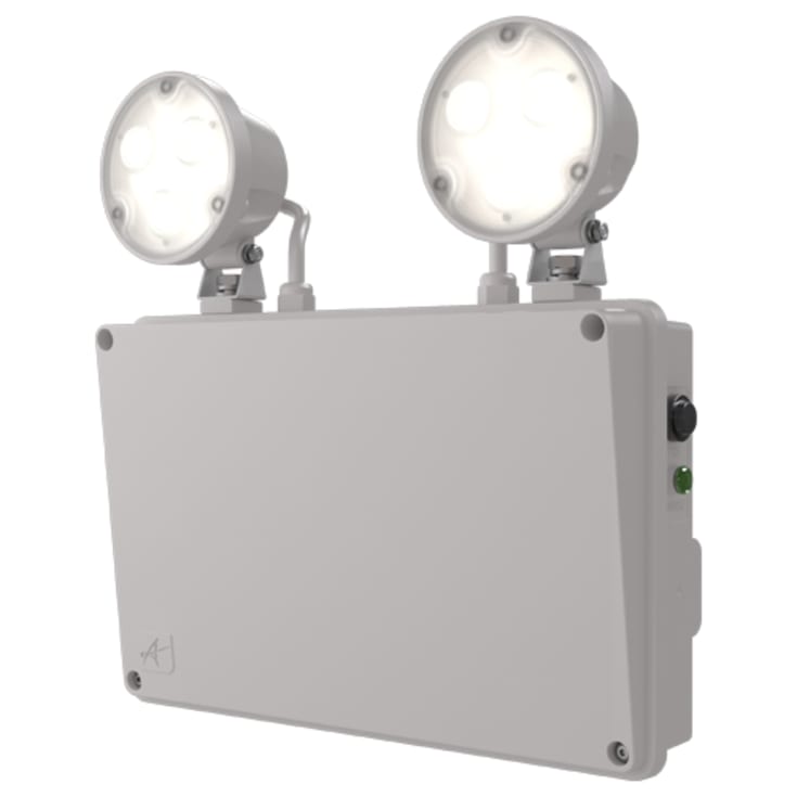 Ansell Lighting Raptor nødlyskaster, hvit