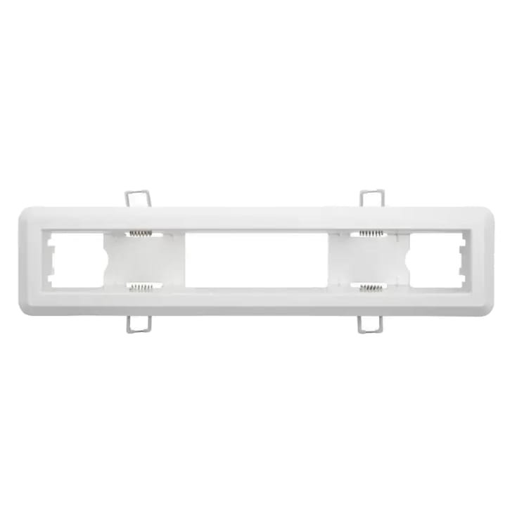ADLER Exit Sign semi-indbygningsramme hvid