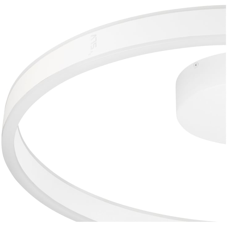 SLV One væg- & loftlampe, hvid, Ø60 cm