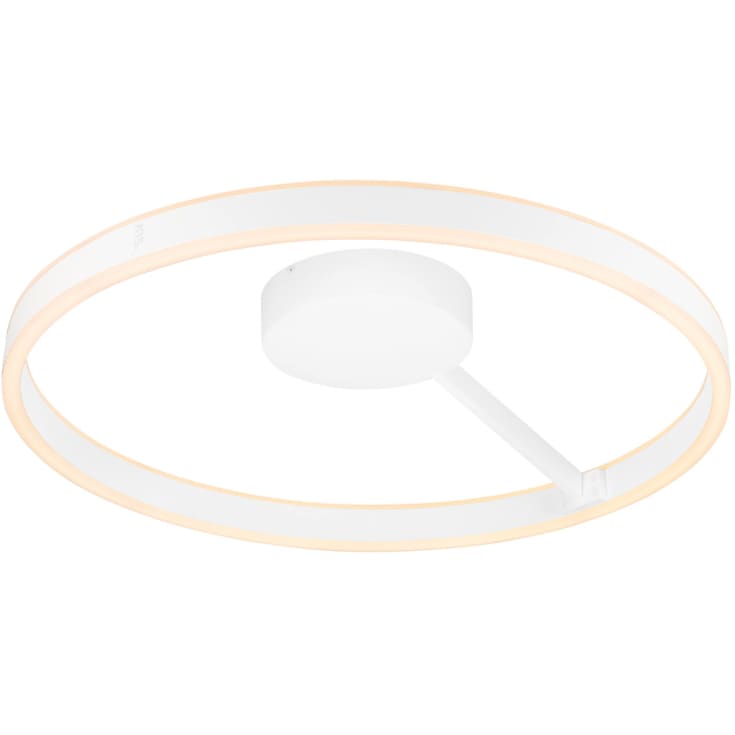 SLV One væg- & loftlampe, hvid, Ø60 cm