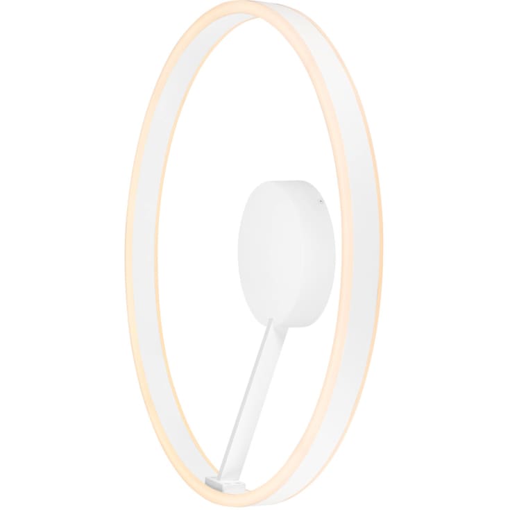 SLV One væg- & loftlampe, hvid, Ø60 cm