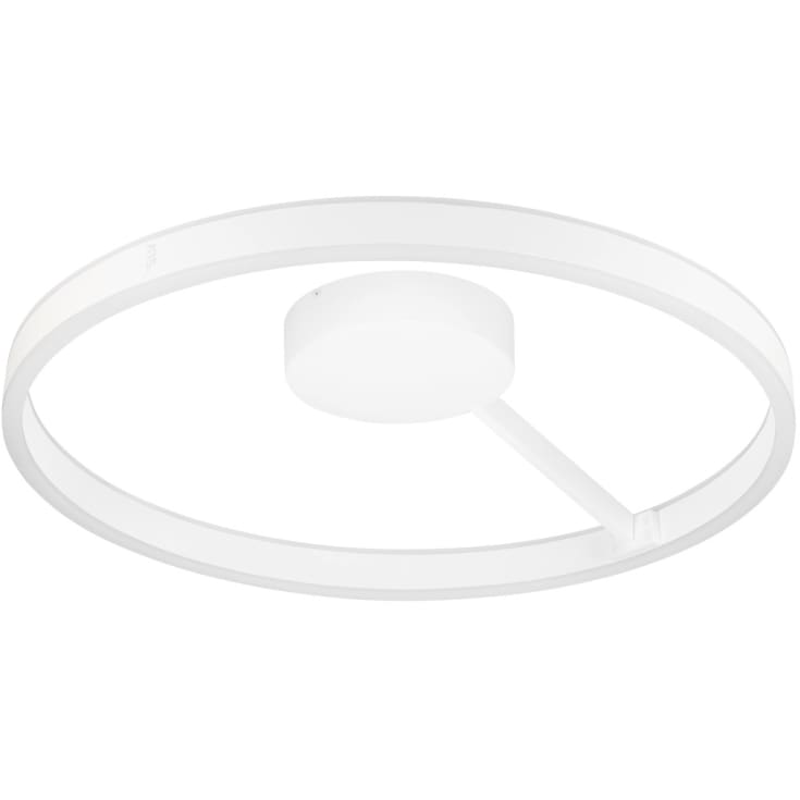 SLV One væg- & loftlampe, hvid, Ø60 cm