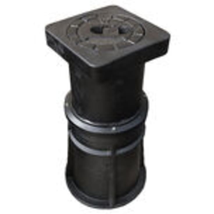 5 stk Isiflo 150 x 270-420 mm firk., telesk. ventildæksel, komposit