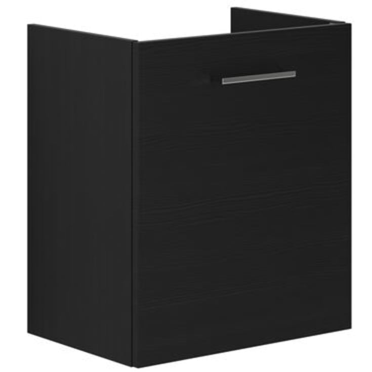 Dansani Mido+ underskab, 50x35 cm, venstre, sort