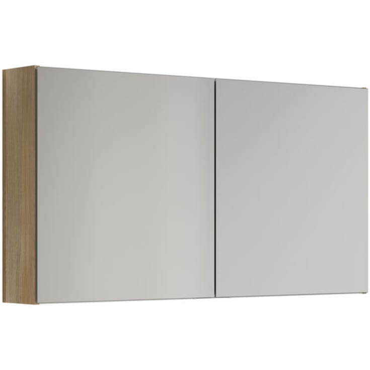 Dansani Mido+ Select spejlskab, 120x64 cm, eg