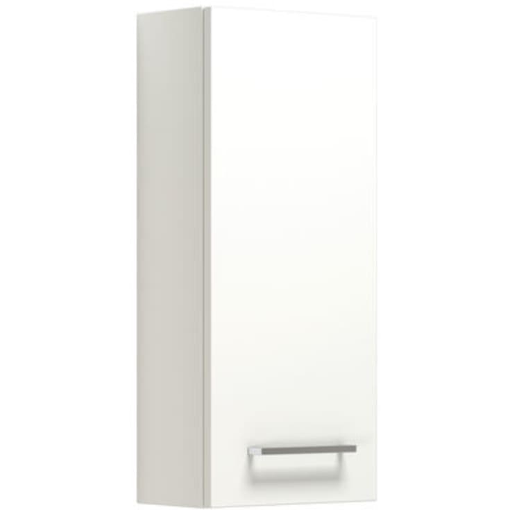Dansani Mido+ vægskab, 30x70 cm, venstre, mat hvid