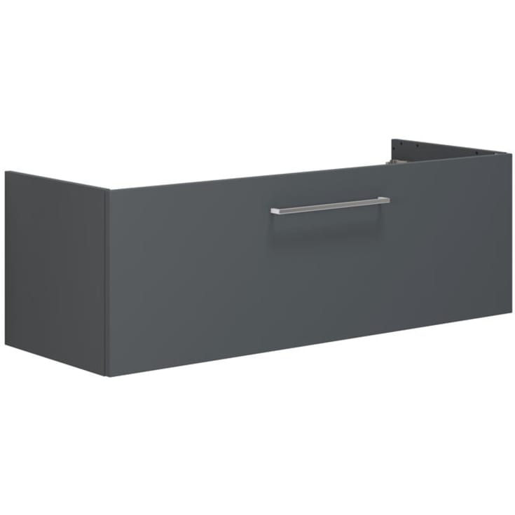 Dansani Mido+ underskab, 120x44 cm, mat grå