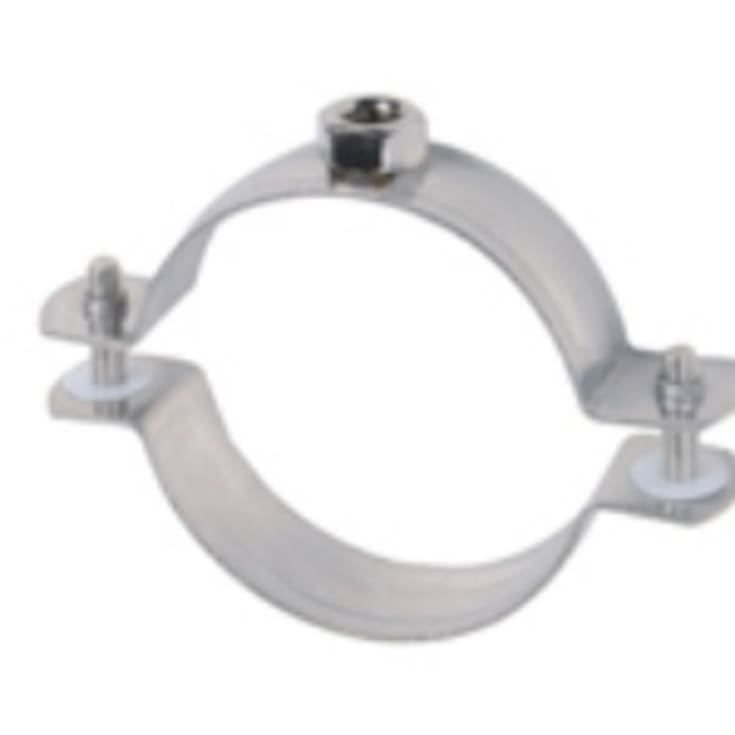 Scanclamp rørbøjle A4 rustfri uden gummi M8/M10 (108-114 mm)