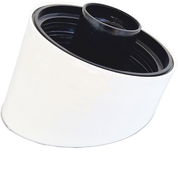 Vægarmatur 60W, E27, Hvid