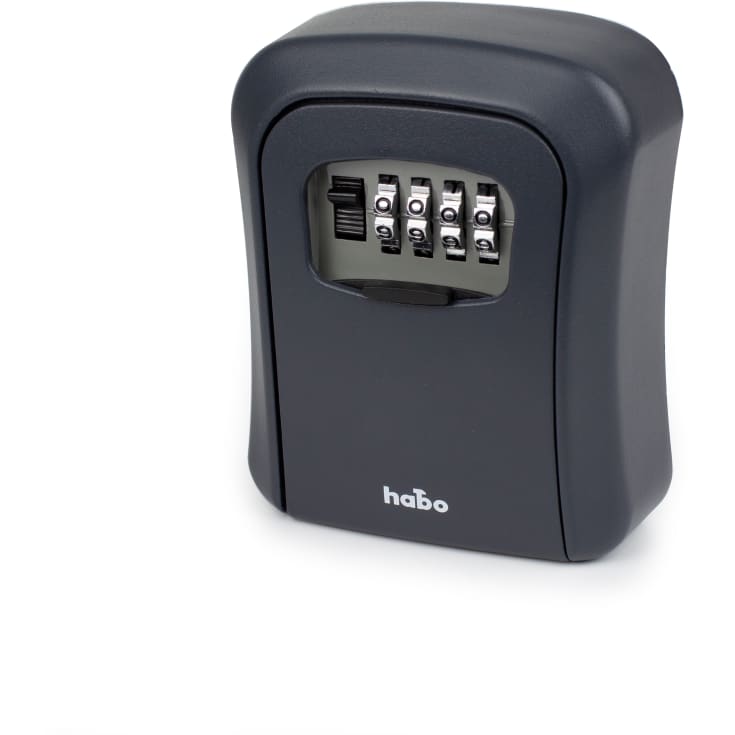 Nøgleboks 103, med kodehjul, sort