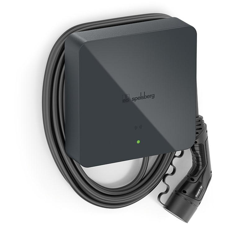 Spelsberg Billader Wallbox 11kW Pro Koksgrå med 7M kabel type 2