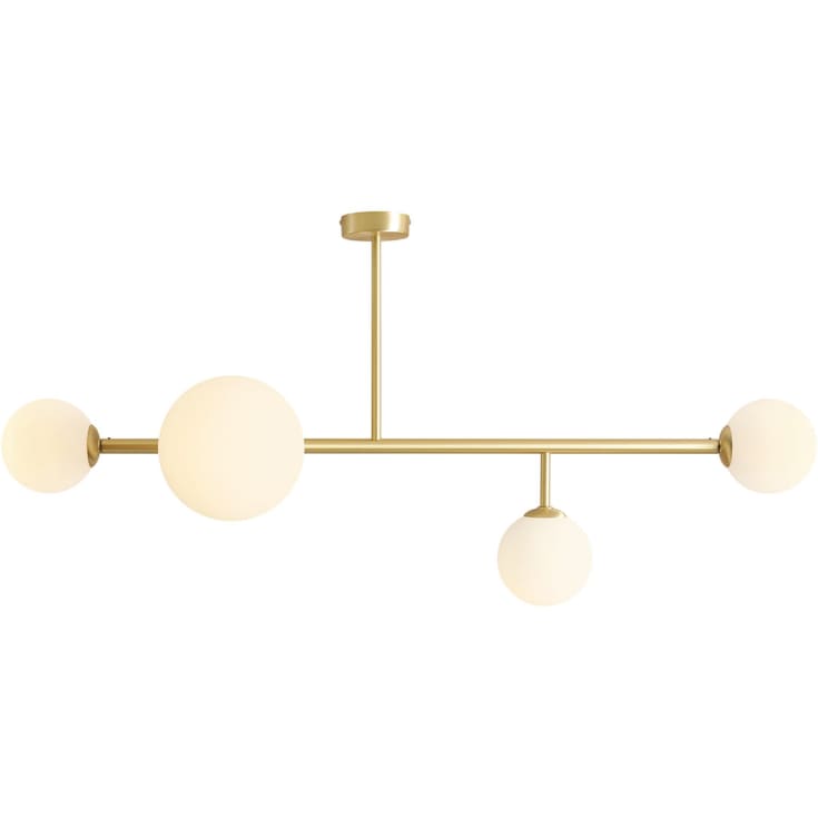 Aldex Dione loftlampe, messing