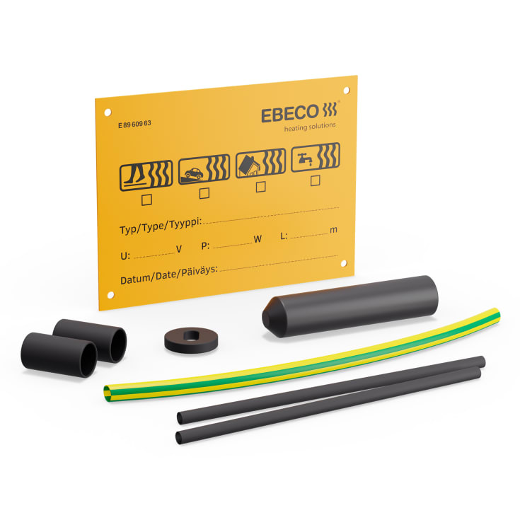 Ebeco T-18/T-18 CT til-/afslutningssæt varmekabler