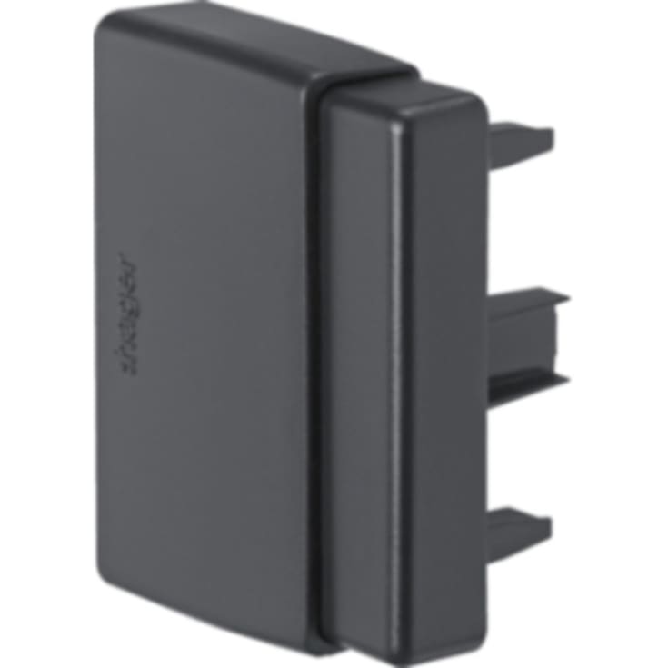 Endestykke justerbart til LF 30060, LF 40060 og LF 60060, sort