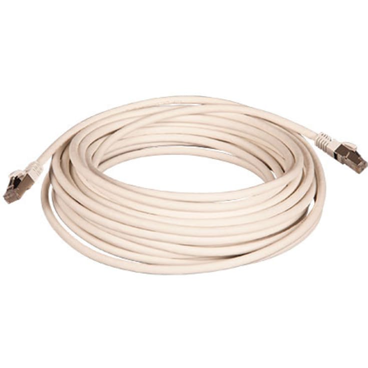 Giga-lan Patchkabel S-FTP Kat.6A 15M LSZH hvid