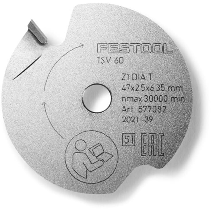 Festool forridse-savklinge, universal, Ø47 x 2,5 mm T1