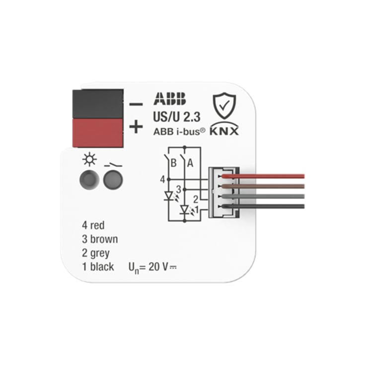 KNX US/U2.3 Binary Input-chip