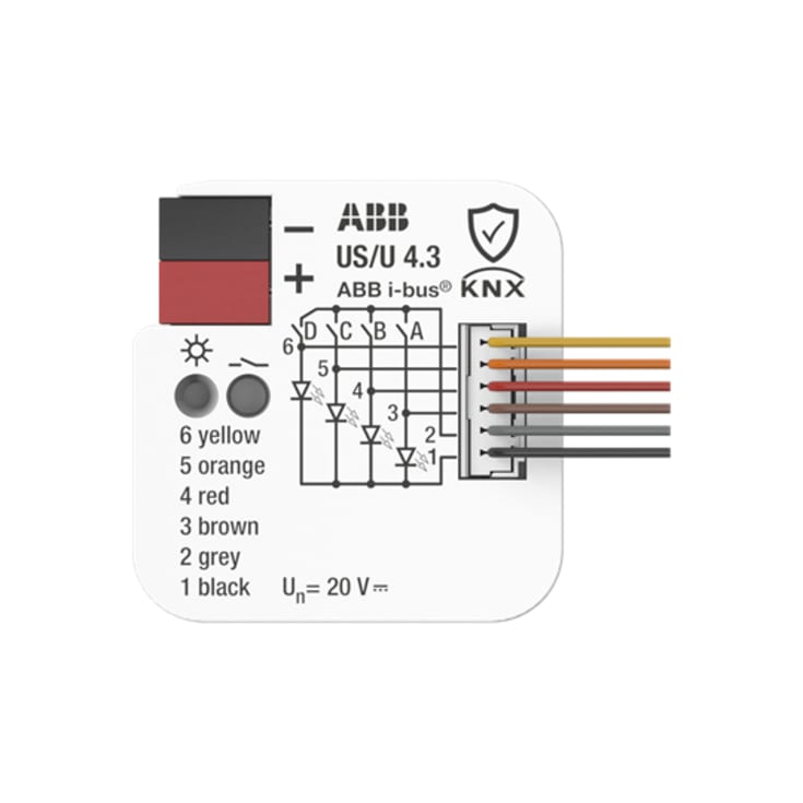KNX US/U4.3 Binary Input chip