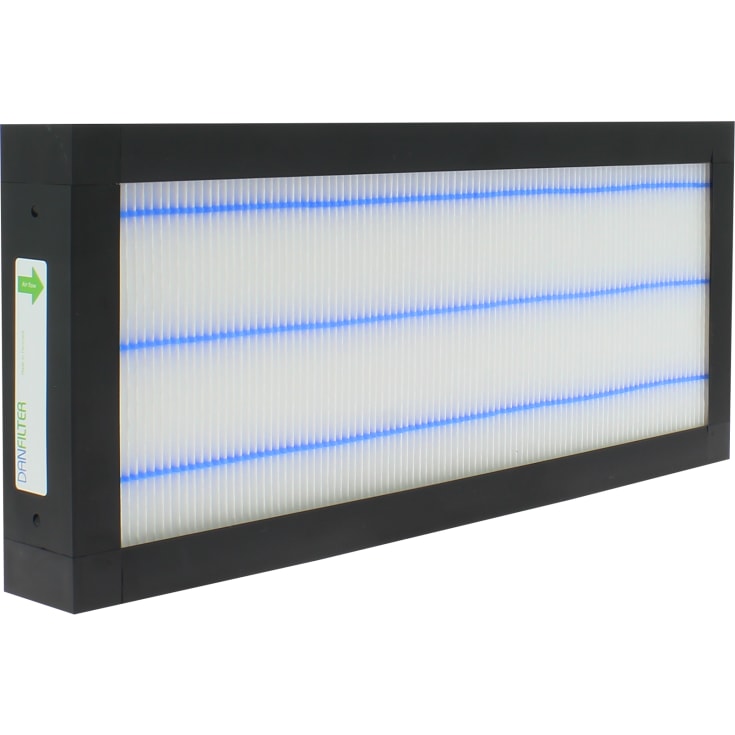 Pollenfilter för Danfoss W2 / Dantherm HCV 5 i plastram