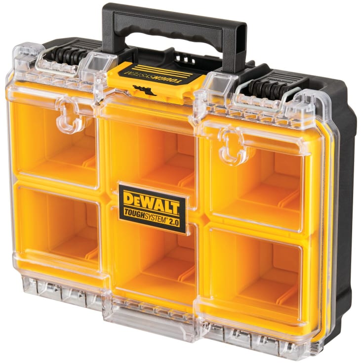 DeWalt DXL Thoughsystem 2.0 sortimentskasse, 6 beholdere