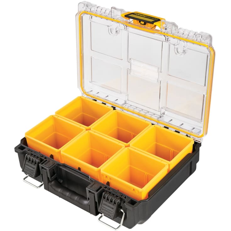 DeWalt DXL Thoughsystem 2.0 sortimentskasse, 6 beholdere