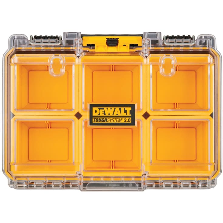 DeWalt DXL Thoughsystem 2.0 sortimentskasse, 6 beholdere