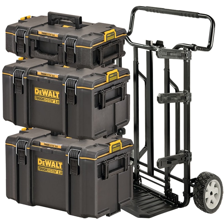 DeWalt DXL Thoughsystem 2.0 opbevaringssæt 4, med trolley