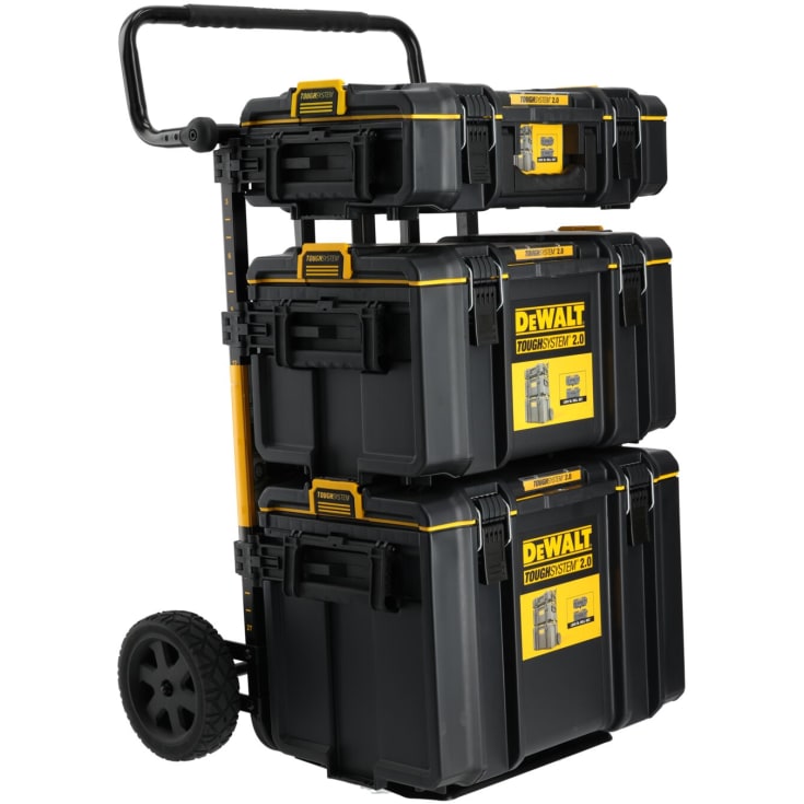 DeWalt DXL Thoughsystem 2.0 opbevaringssæt 4, med trolley