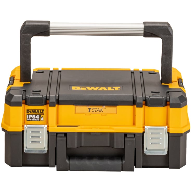 DeWalt TSTAK værktøjskasse, med langt håndtag, lav