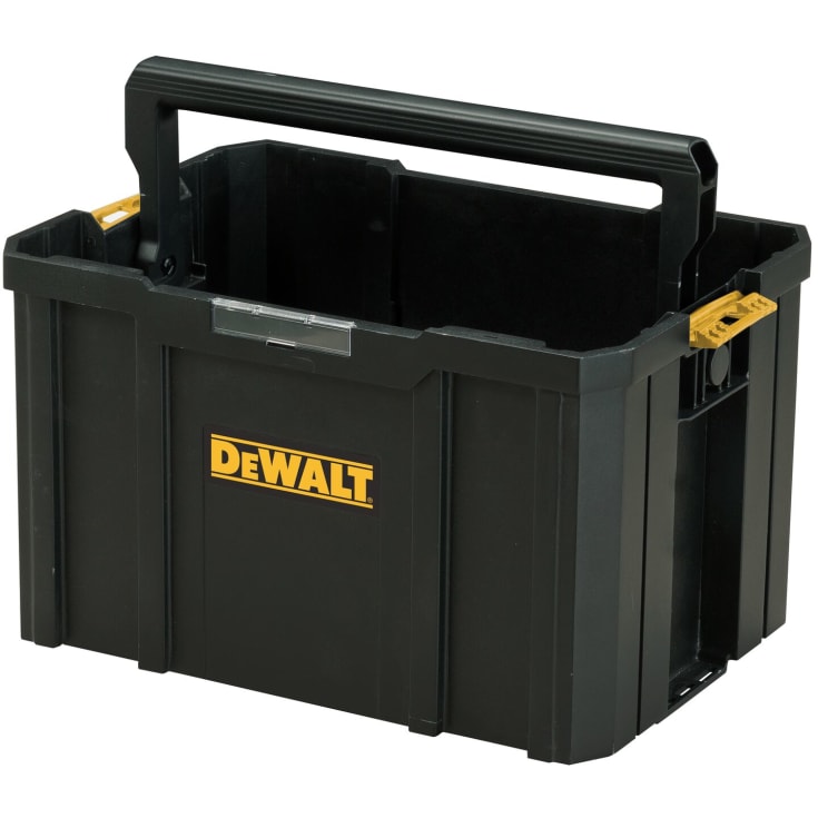 DeWalt TSTAK verktygslåda, åben