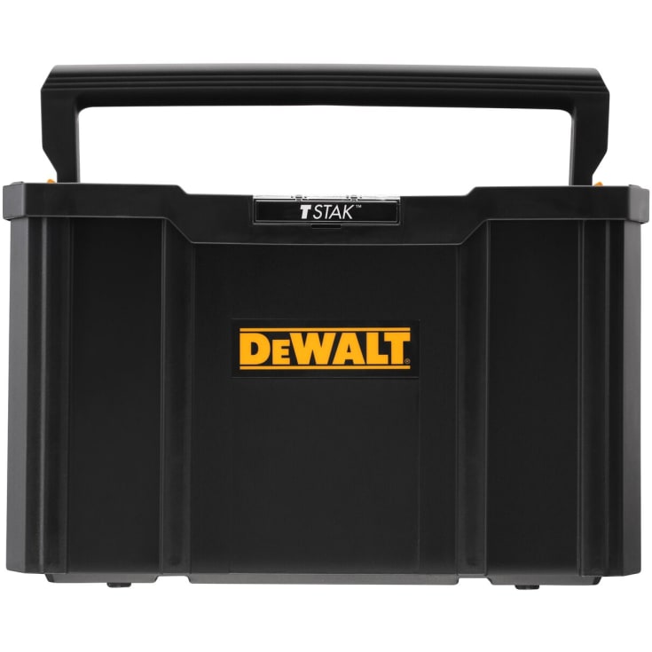 DeWalt TSTAK verktøykasse, åben