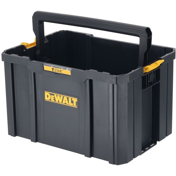 DeWalt TSTAK verktygslåda, åben