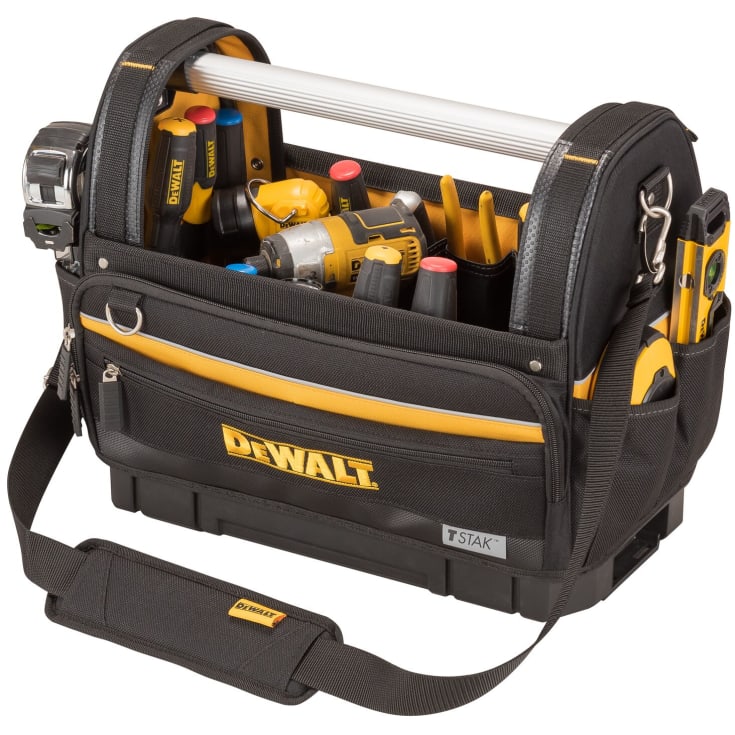 DeWalt TSTAK verktøyveske, åben