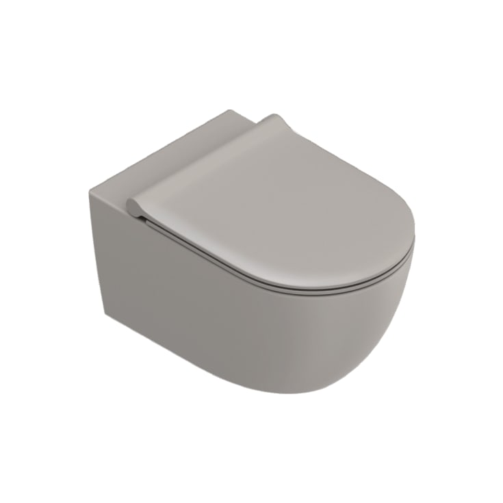 Catalano Sfera 50 vägghängd toalett, utan spolkant, mörkgrå
