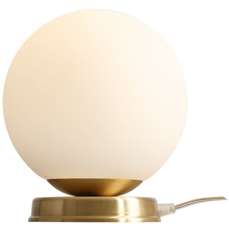 Aldex Ball bordslampa, mässing, Ø20 cm
