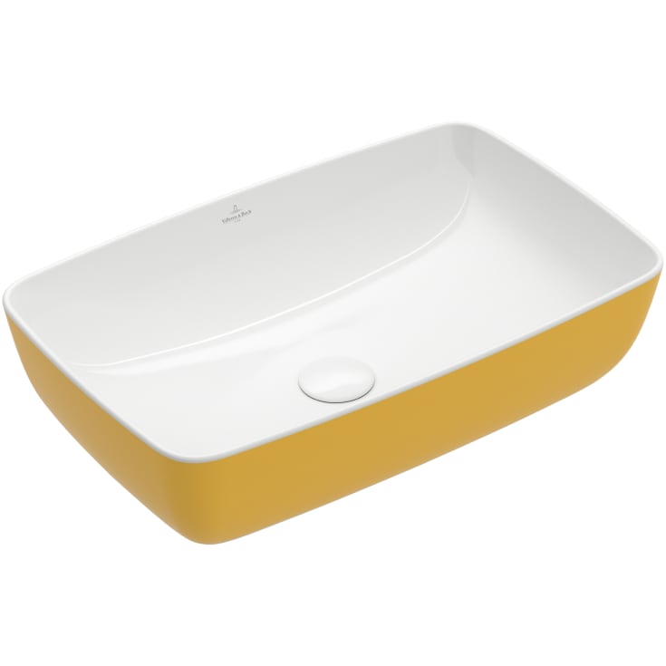 Villeroy & Boch Artis tvättställ, 58x38,5 cm, gul