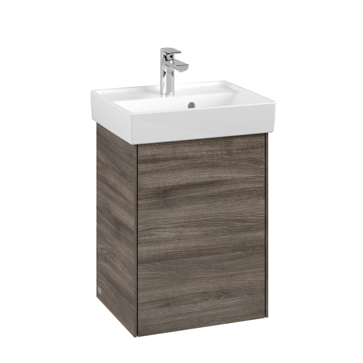 Villeroy & Boch Collaro servantskap, 41x34,4 cm, venstre, grĂ¥ eik