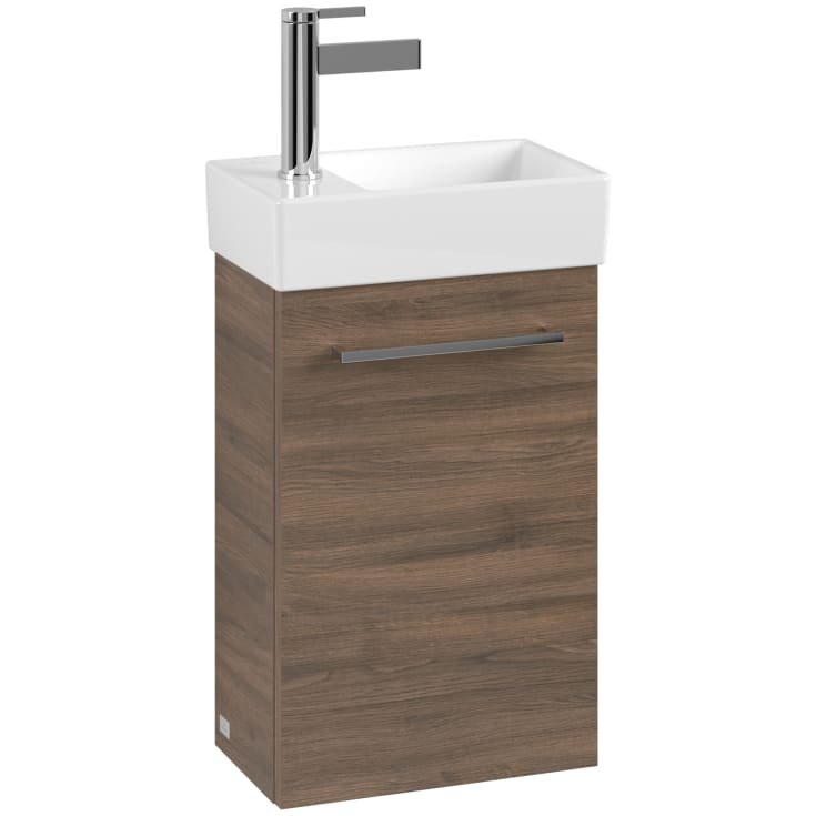 Villeroy & Boch Avento Vanity underskab, 33,6x23,2 cm, højre, brun eg