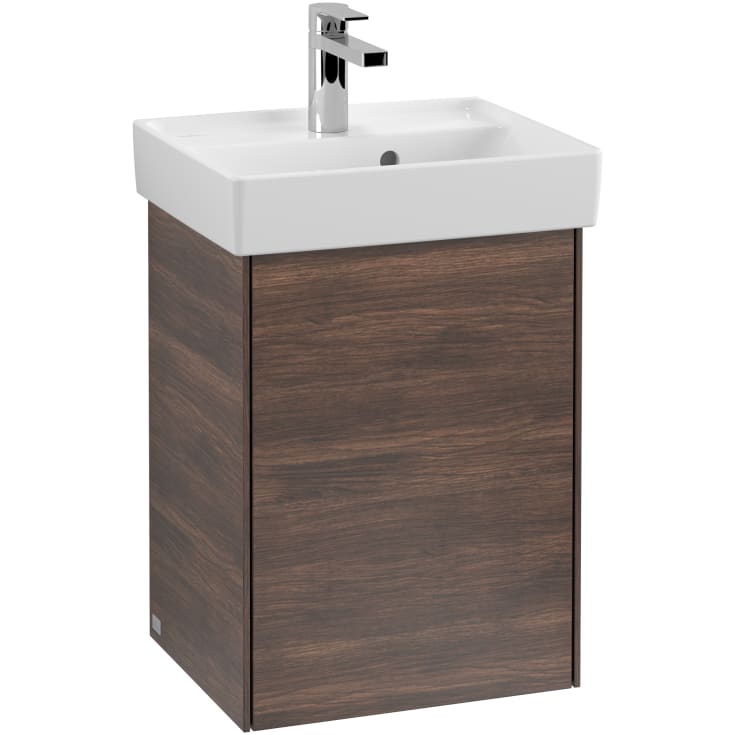Villeroy & Boch Collaro servantskap, 41x34,4 cm, venstre, brun eik
