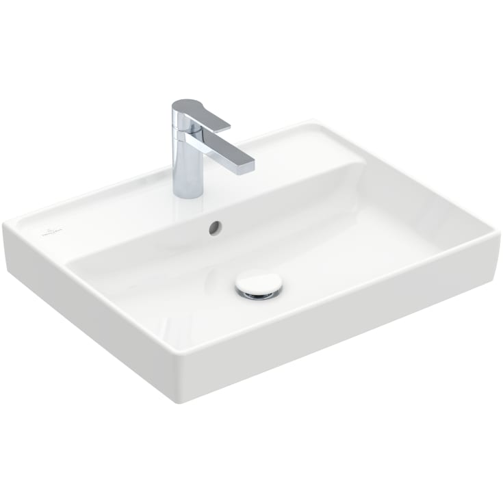 Villeroy & Boch Collaro håndvask, 60x47 cm, hvid