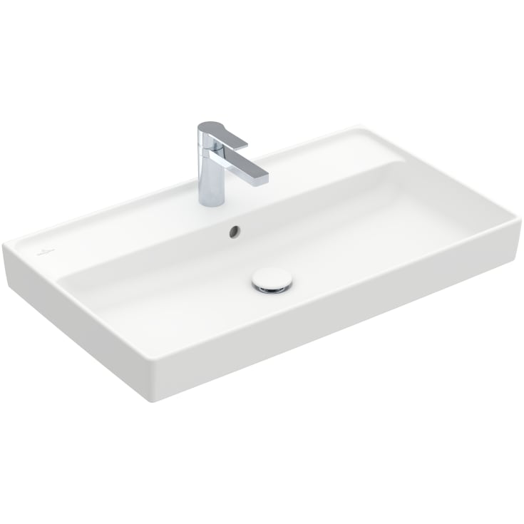 Villeroy & Boch Collaro håndvask, 80x47 cm, mat hvid