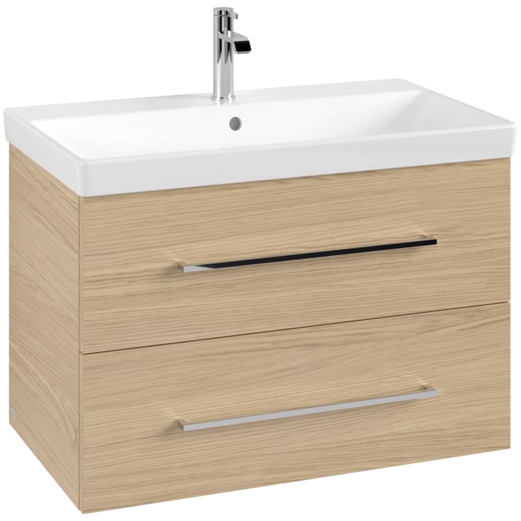 Villeroy & Boch Avento A891 tvättställsunderskåp, 77,6x48,2 cm, ek