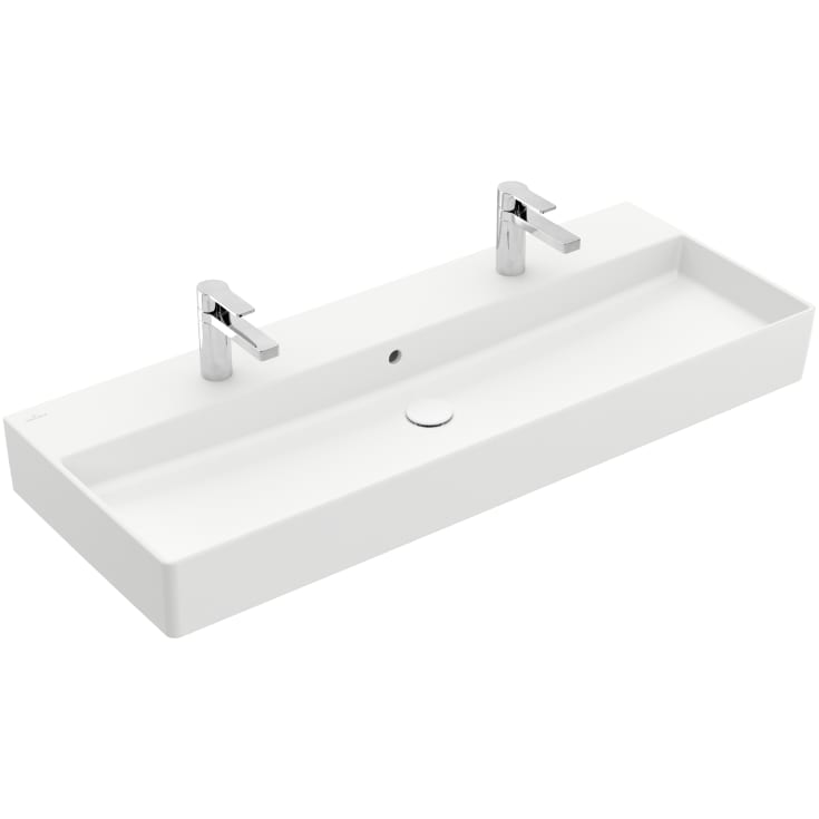 Villeroy & Boch Memento møbelservant, 120x47 cm, med CeramicPlus, hvit