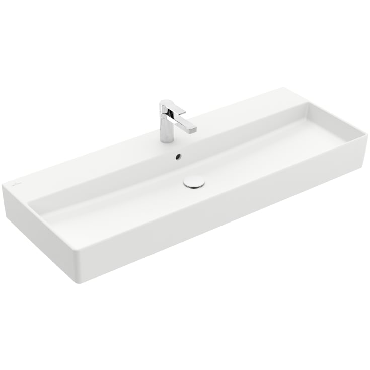 Villeroy & Boch Memento 2.0 håndvask, 120x47 cm, mat hvid