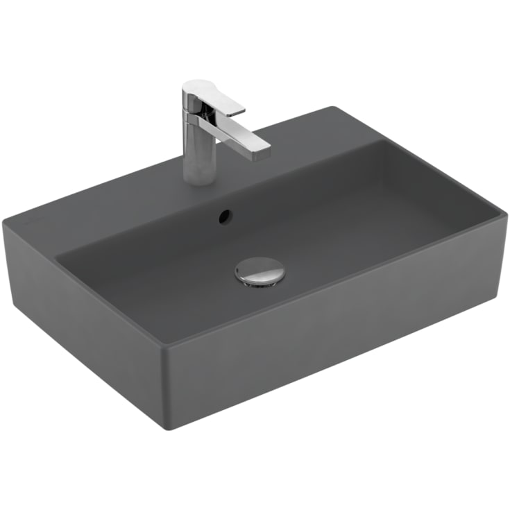 Villeroy & Boch Memento 2.0 håndvask, 60x42 cm, mat grå