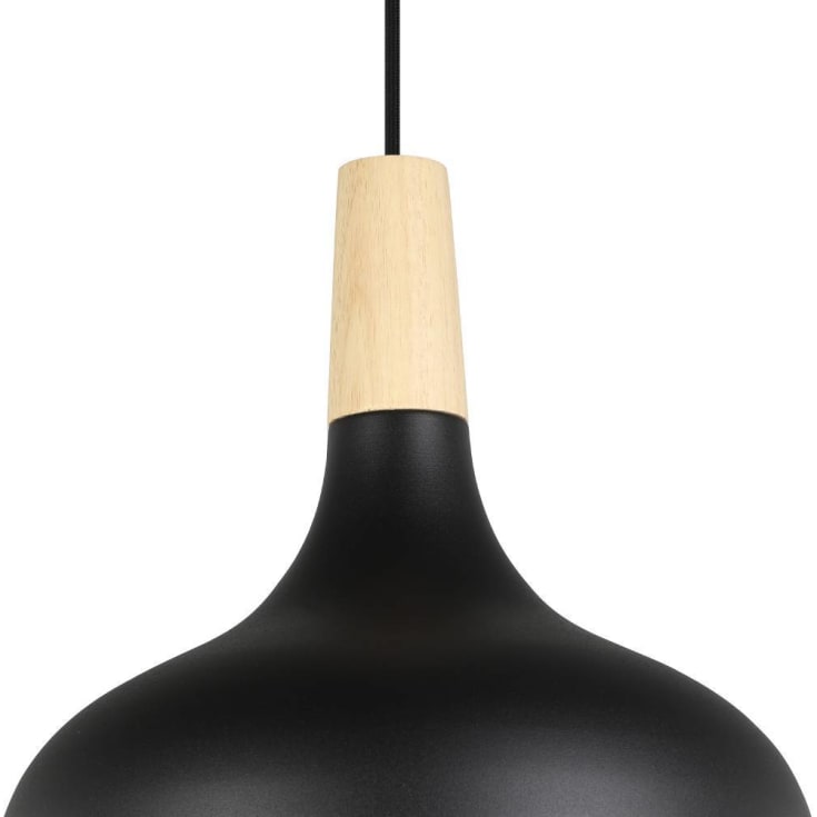 Eglo Sabinar pendellampa, svart, Ø28 cm