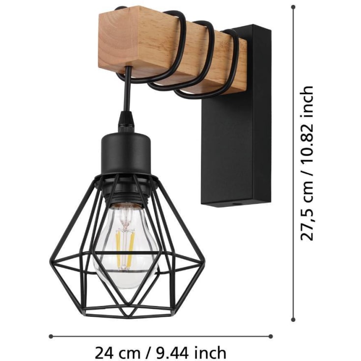 Eglo Townshend 5 vegglampe