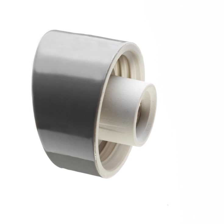 Ifö Electric skrå lampebase, grå