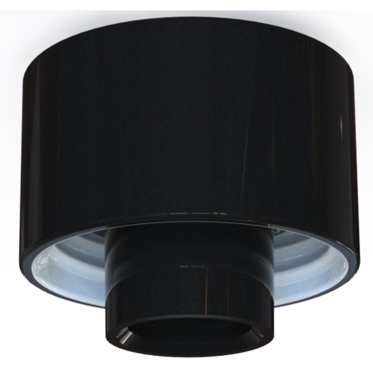 Ifö Electric lampebase, 84,5 mm, sort